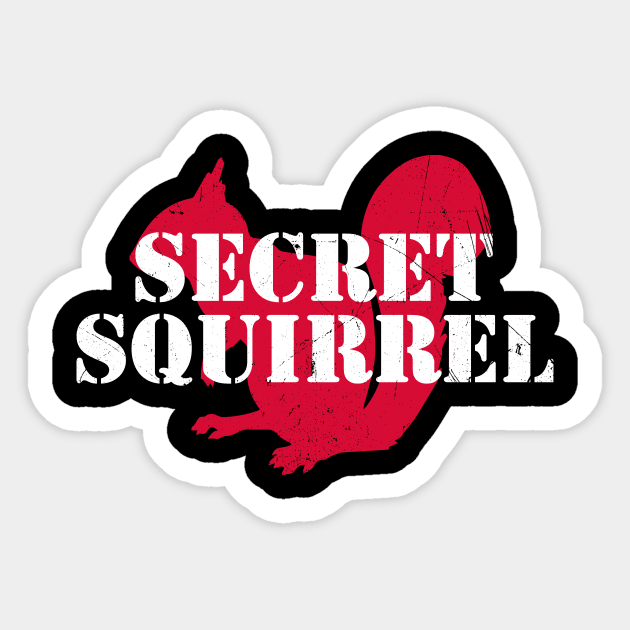 Secret Squirrel Sticker by bluerockproducts